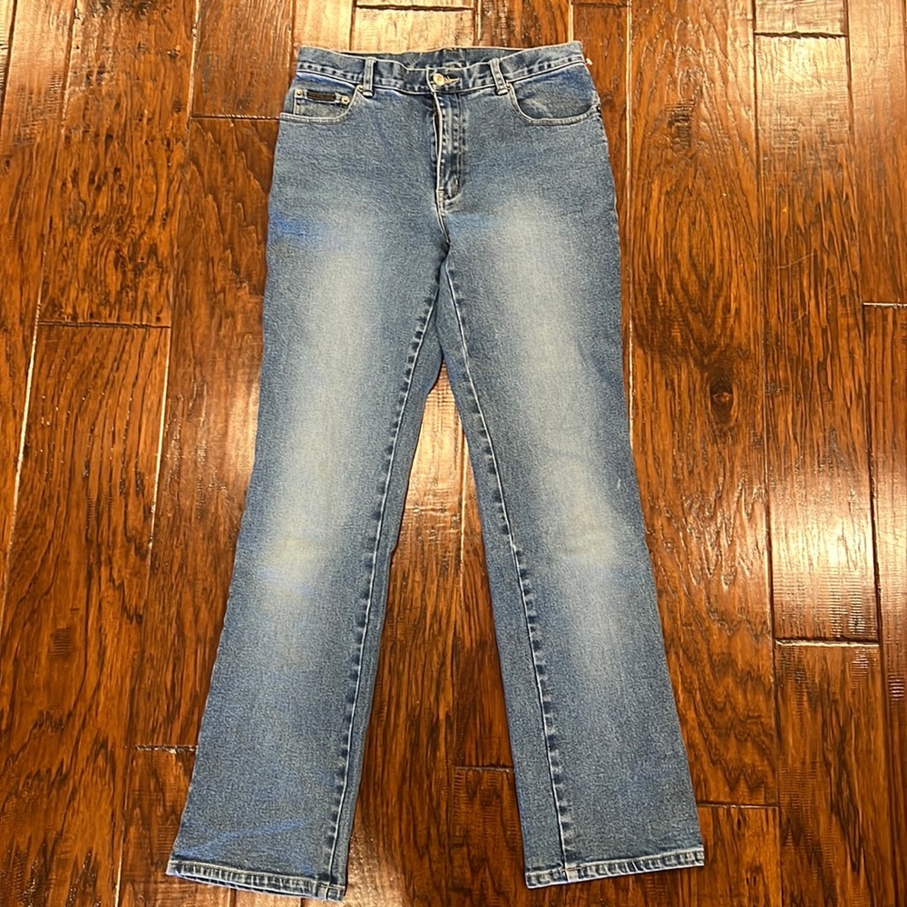 Vintage New York Jeans Straight Leg Medium Wash Denim Jeans 90s Y2K